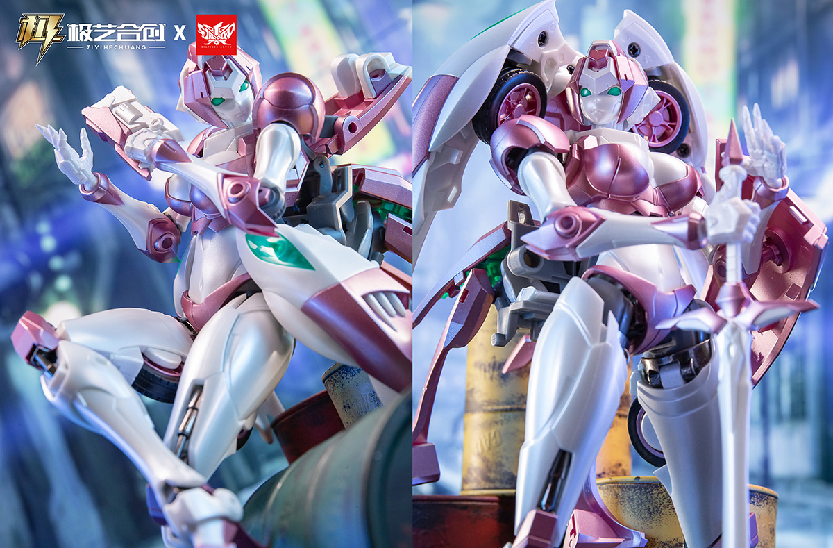 大火鳥產品武機姬EX01-NICEE奶昔變形玩具